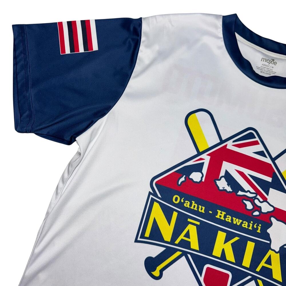 MATSUMOTO HAWAII OAHU NA KIAI JERSEY MENS SIZE MEDIUM 14 BASEBALL SHIRT